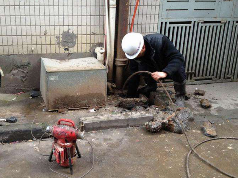 洪梅镇疏通下水道-洗菜池疏通